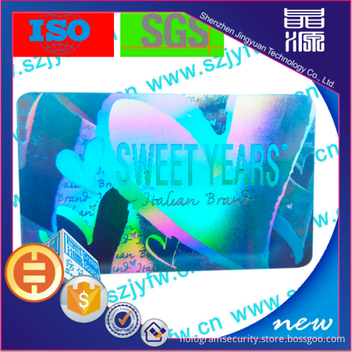 Secure Genuine Hologram Label Sticker